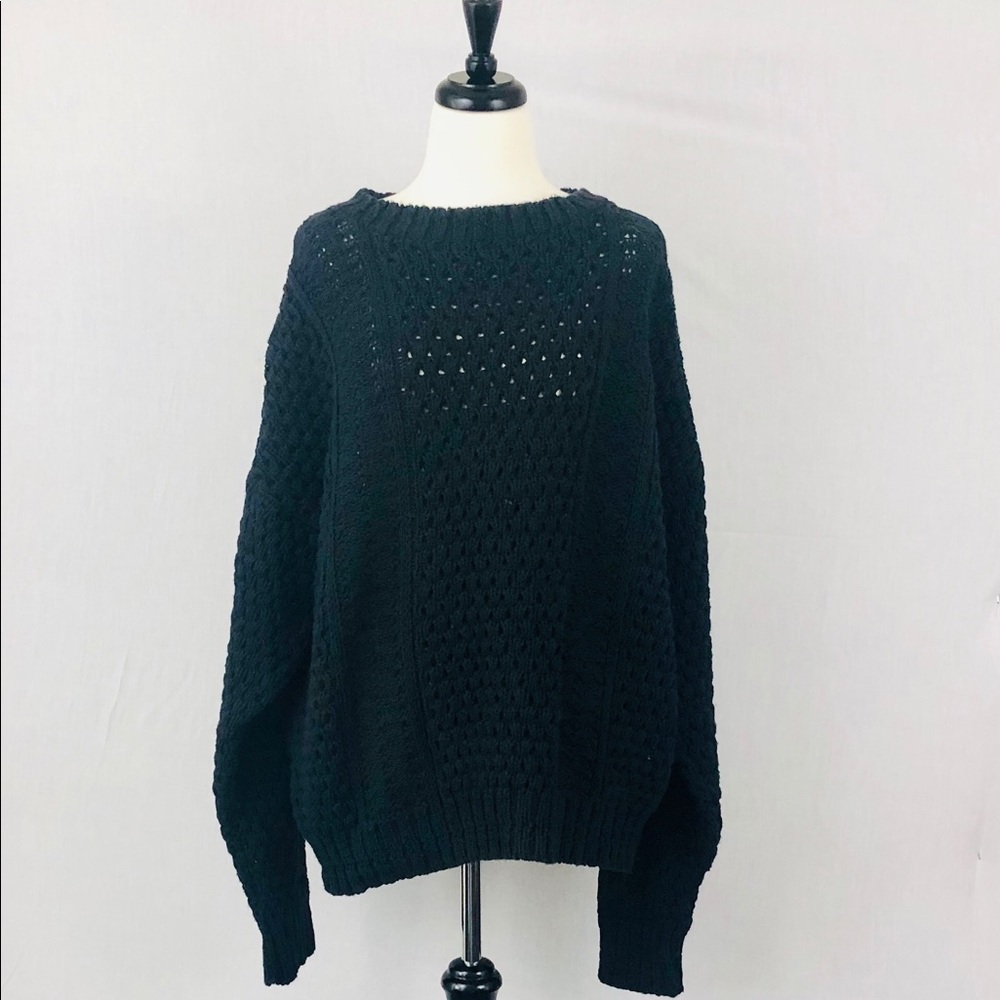 Vintage Cotton Navy Pullover by Tony Lambert